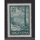 ARGENTINA 1959 GJ 1145A ESTAMPILLA NUEVA MINT CON 2 DOBLECES VARIEDAD MATE NACIONAL U$ 100